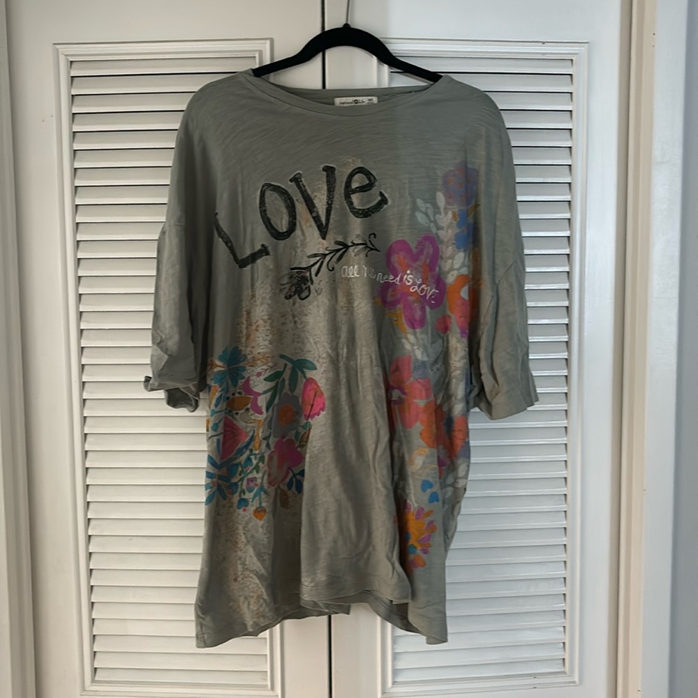 Natural Life Oversized Tee